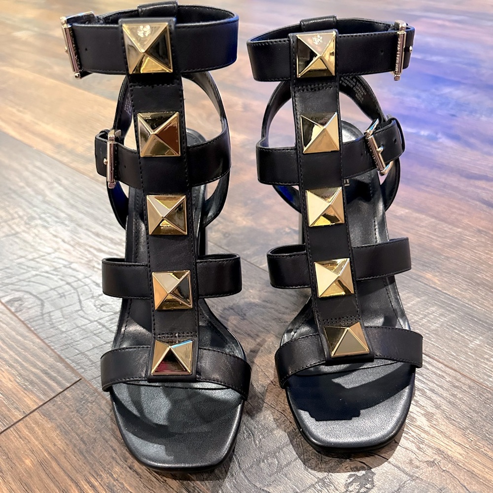 Michael Michael Kors studded block heel